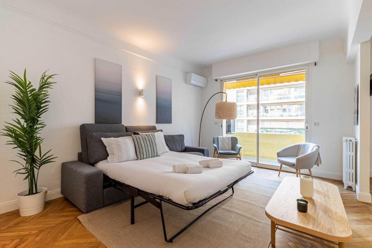 Renovated Apartment 80M2 6P 2Br - Cannes Palm Beach エクステリア 写真