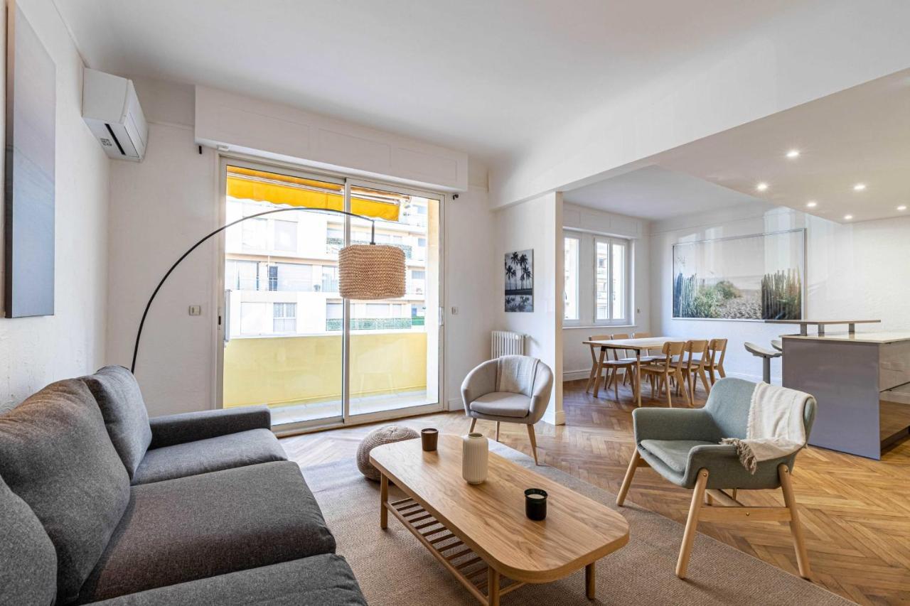 Renovated Apartment 80M2 6P 2Br - Cannes Palm Beach エクステリア 写真