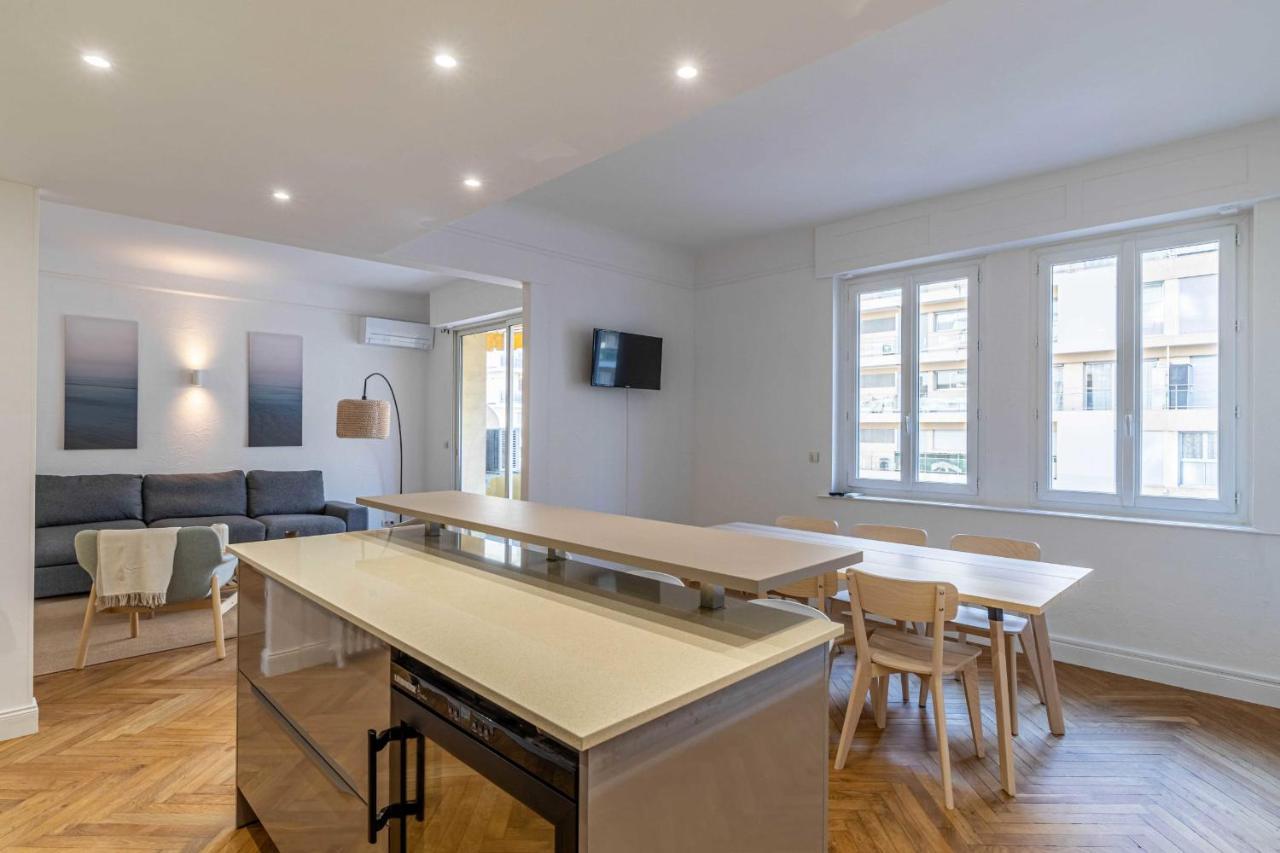 Renovated Apartment 80M2 6P 2Br - Cannes Palm Beach エクステリア 写真